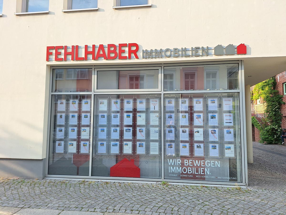 FEHLHABER Immobilien Außenansicht Büro