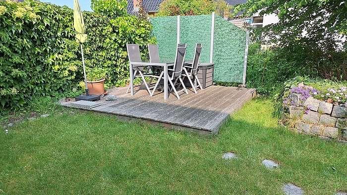 Terrasse hinten