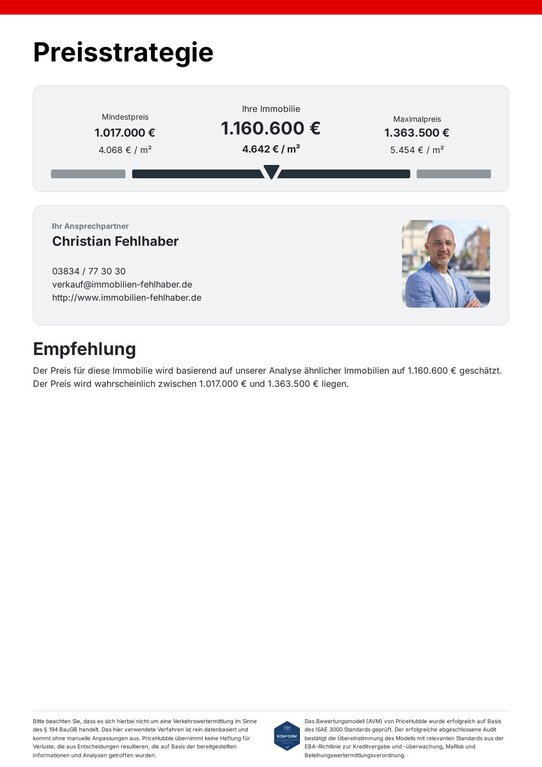 Immobilienbewertung Detail