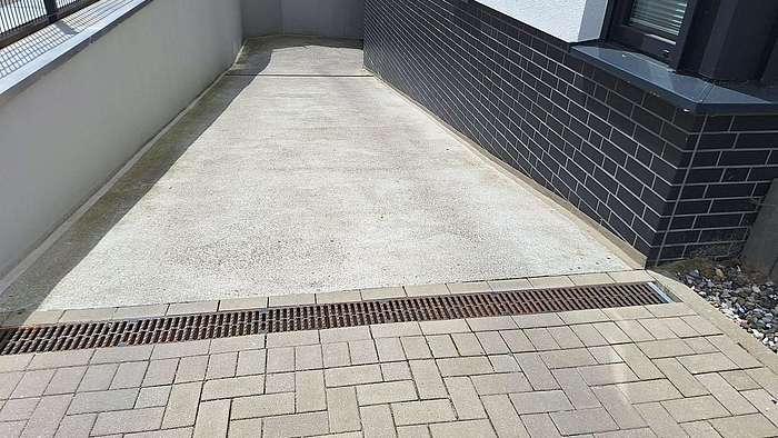 Zufahrt Tiefgarage