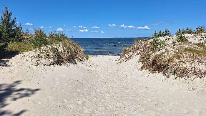 Strandzugang
