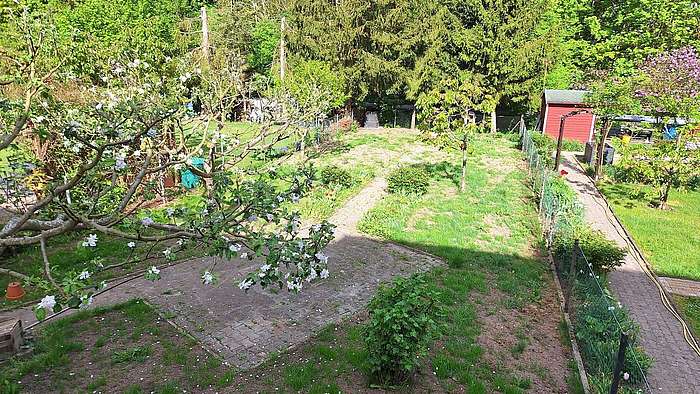 Ausblick Garten