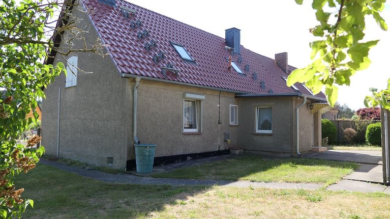 Doppelhaushälfte in Katzow