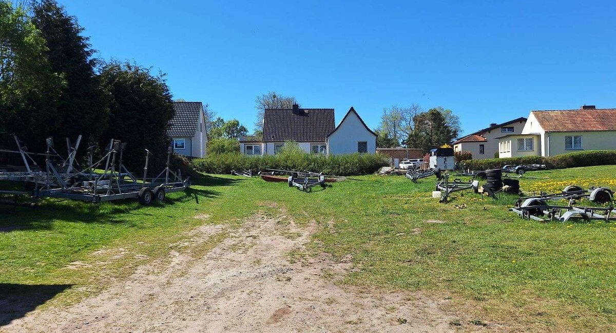 Ansicht vom Hafen