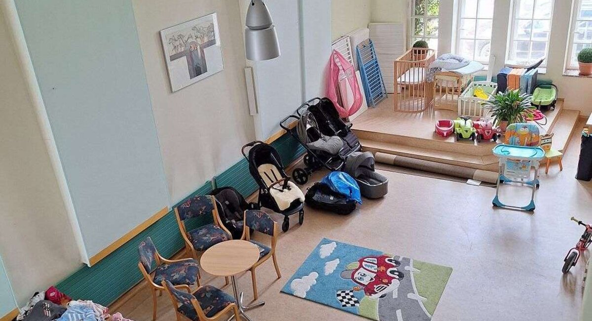 Saal EG von Empore
