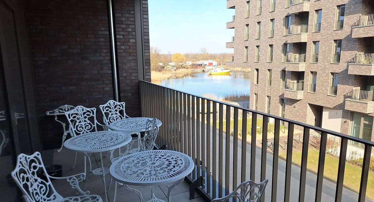 Wasserblick von der Loggia