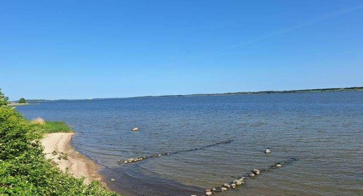 Blick über Strelasund nach Rügen